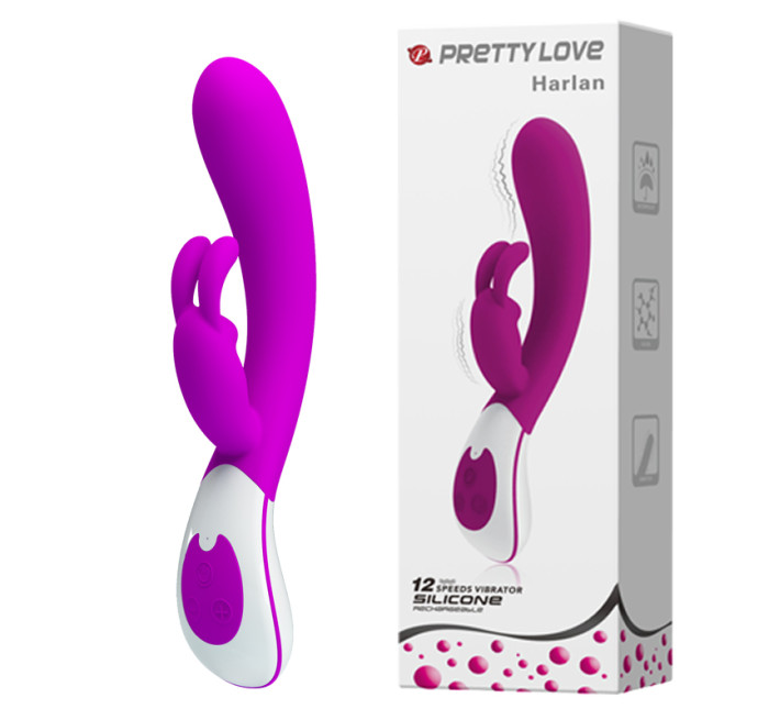 Hi-tech Вибратор Pretty Love Harlan Vibrator Фиолетовый
