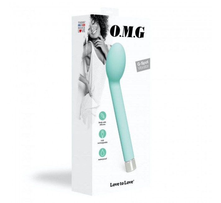 Вібратор для точки G: Love To Love OMG Бірюзовий