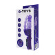 Анально-вагінальний вібратор Toyfa на присосці