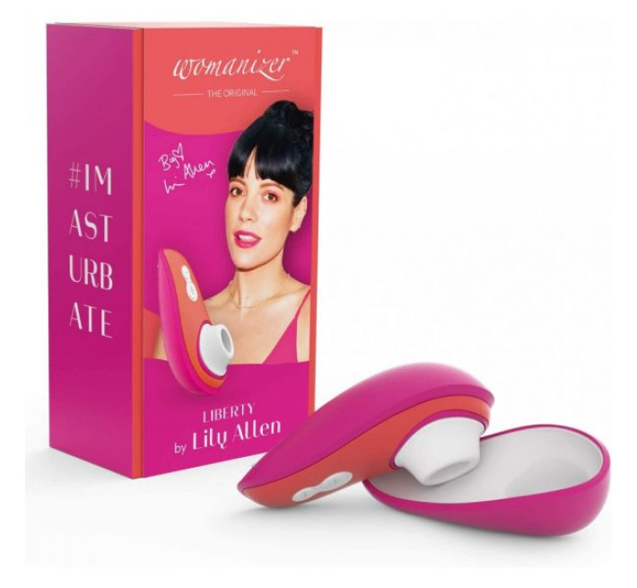 Вакуумный стимулятор клитора Womanizer Liberty by Lily Allen