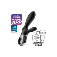 Універсальний смарт-вібратор з підігрівом Satisfyer Heat Climax + Універсальний смарт-вібратор з підігрівом Satisfyer Heat Climax +