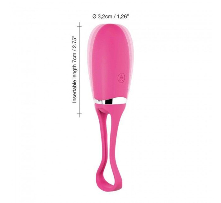 Виброяйцо Marc Dorcel Secret Delight Magenta с пультом ДУ