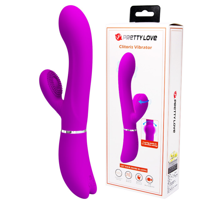 Вибратор Pretty Love Clitoris Vibrator Pink