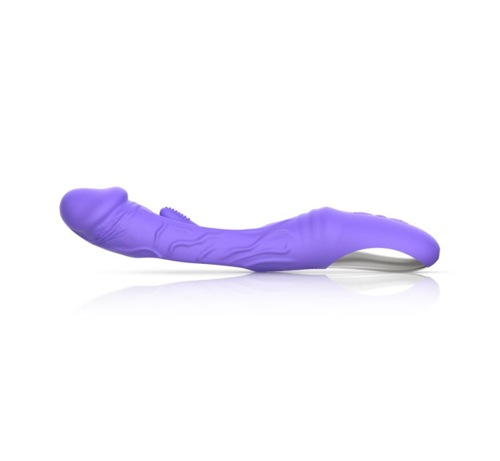 Вібратор Good Vibes Only - Flax Vibrating Dildo with G-Spot Stimulator