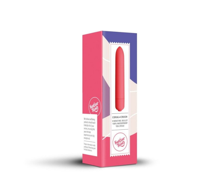 Виброшара SugarBoo Coral Crush, 10 уровней интенсивности