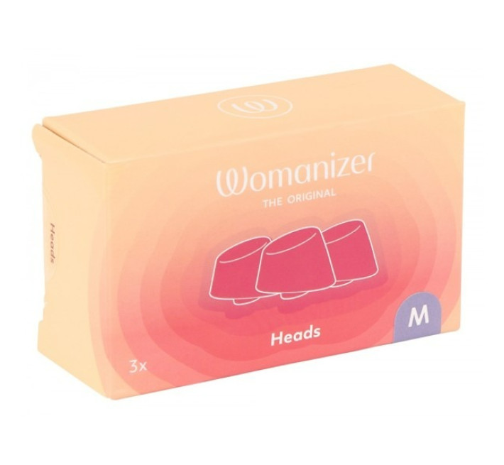 Змінні насадки Womanizer Duo, Inside Out М, Бузковіі, 3 шт