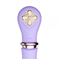 Вібромасажер-пульсатор із підігрівом Zalo Desire Фіолетовий