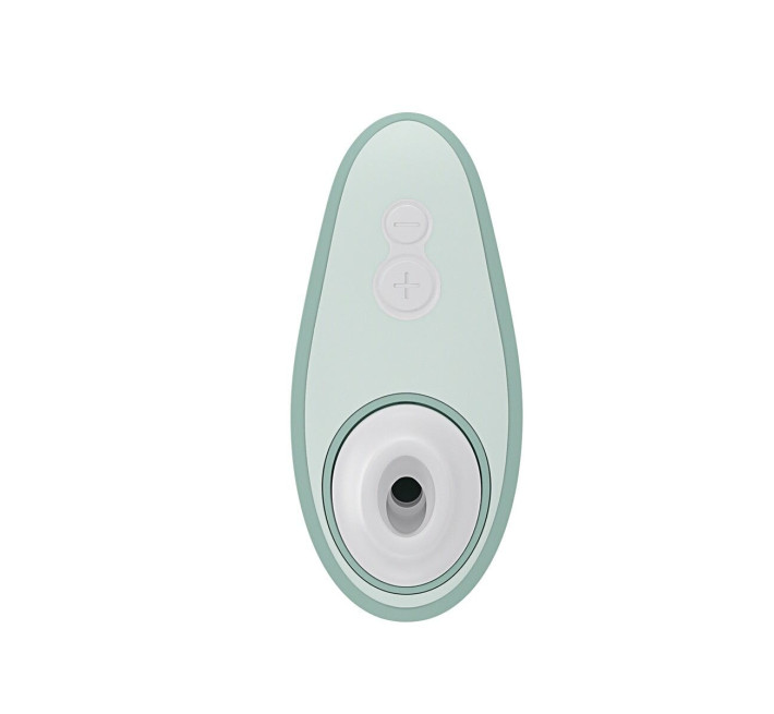 Вакуумний кліторальний стимулятор Womanizer Liberty 2 Sage, 8 режимів, магнітна кришечка