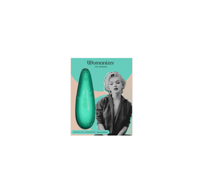 Вакуумний стимулятор клітора Womanizer Marilyn Monroe Mint