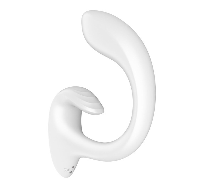 Вагінально-кліторальний вібратор Satisfyer G for Goddess 1 White, 2 мотори