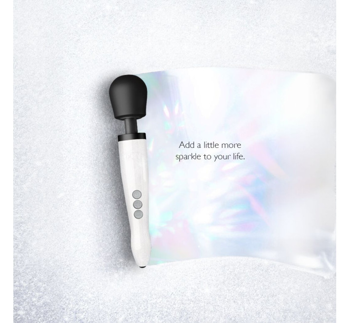 Вібромасажер DOXY Die Cast R Stardust White