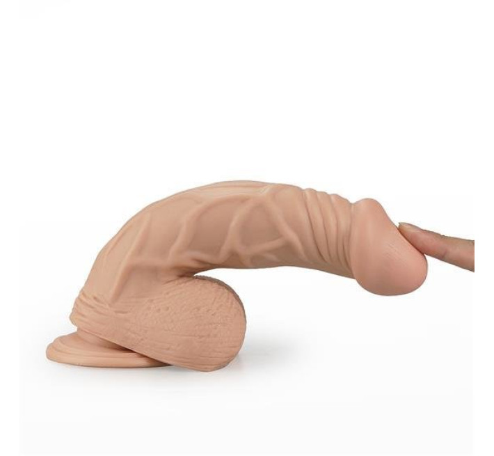 Вибратор LoveToy Real Extreme Vibrating Dildo 9