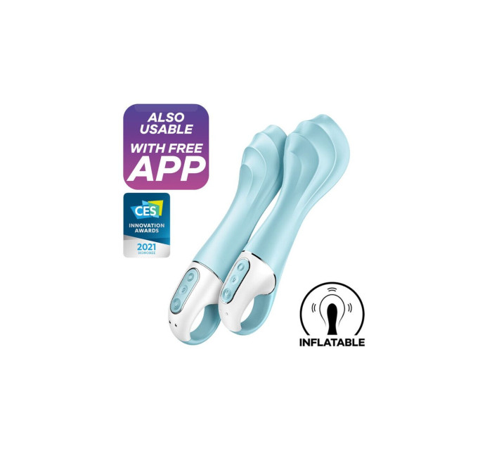 Смарт-вібратор точки G Satisfyer Air Pump Vibrator 5+, надувається