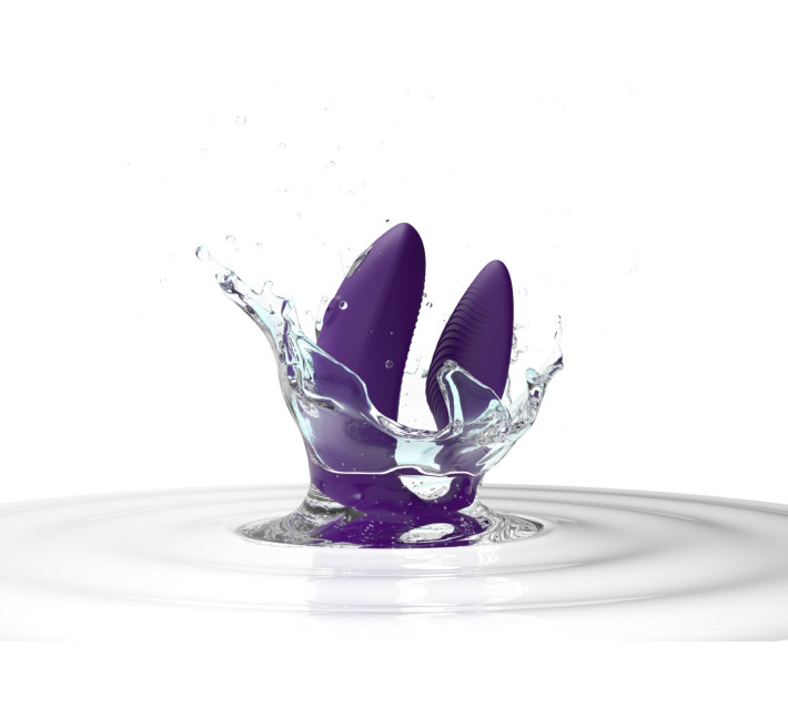 Смарт-вибратор для пар We-Vibe Sync 2 Purple, 10 виброрежимов, пульт ДУ