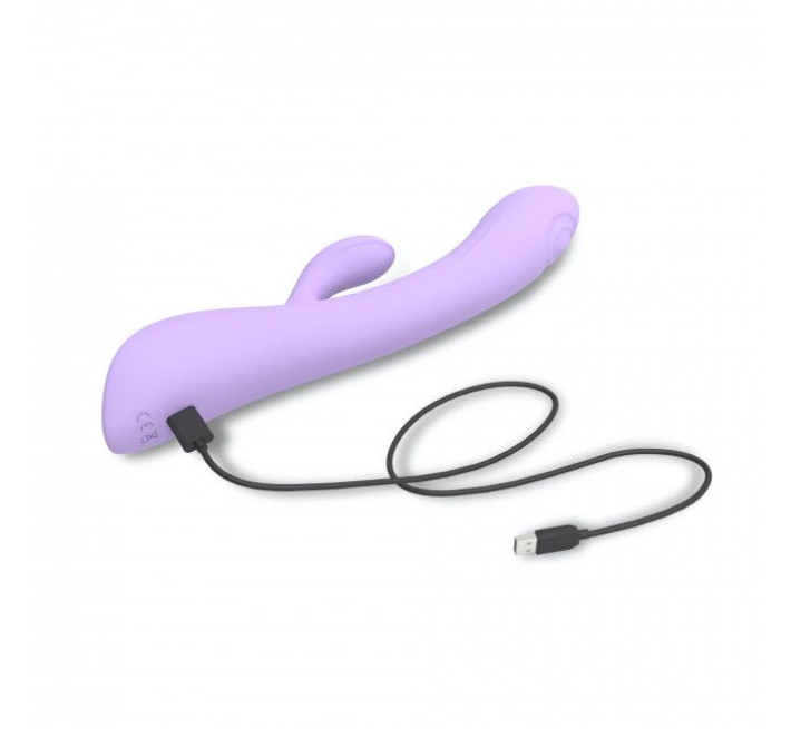 Вибратор-кролик с точечным массажем точки G - Love To Love Bunny&Clyde Лиловый