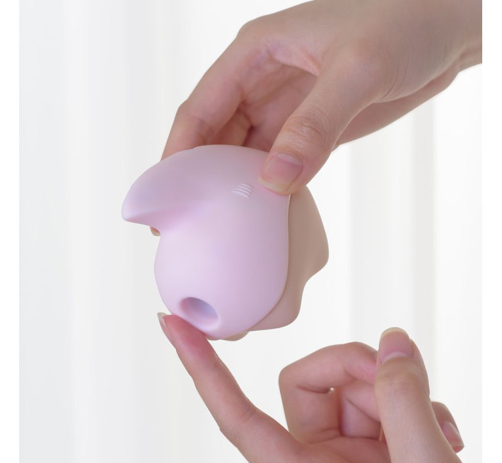 Вакуумный клиторальный смарт-стимулятор Magic Motion Unicorn Pink с вибрацией