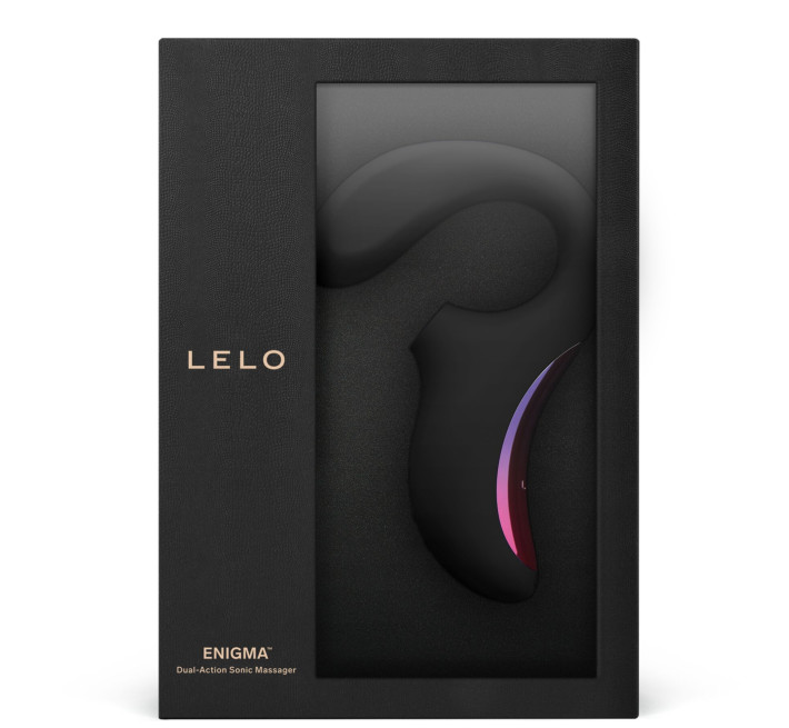 Кліторально-вагінальний звуковий стимулятор LELO Enigma Black