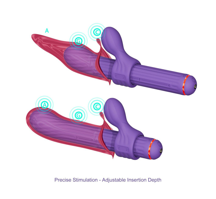 Вібратор Otouch Magic Stick S1 Plus - Purple