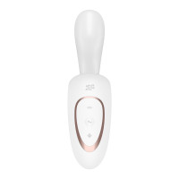 Вагінально-кліторальний вібратор Satisfyer G for Goddess 1 White, 2 мотори