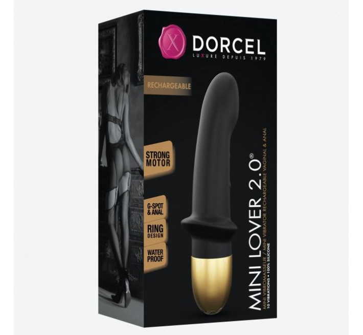 Вібратор Marc Dorcel Mini Lover 2.0 Чорний