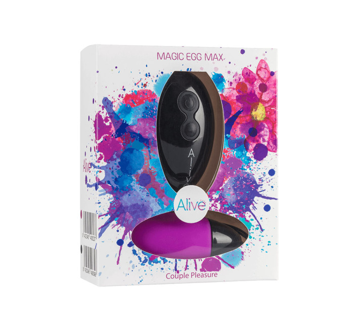 Віброяйце Alive Magic Egg MAX Фіолетове