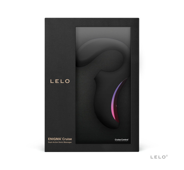 Кліторально-вагінальний звуковий стимулятор LELO Enigma Cruise Black