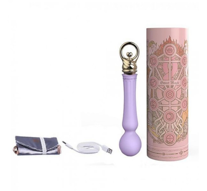 Вибромассажер микрофон Zalo Confidence Фиолетовый