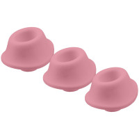 Змінні насадки Womanizer Premium, Classic, Liberty, Starlet - M, Рожеві, 3 шт