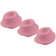 Змінні насадки Womanizer Premium, Classic, Liberty, Starlet - M, Рожеві, 3 шт