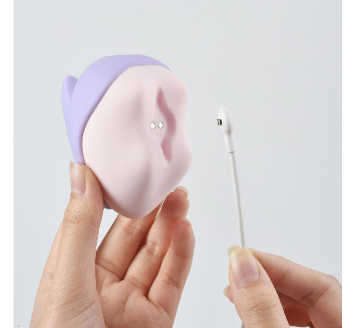 Вакуумный клиторальный смарт-стимулятор Magic Motion Unicorn Purple с вибрацией