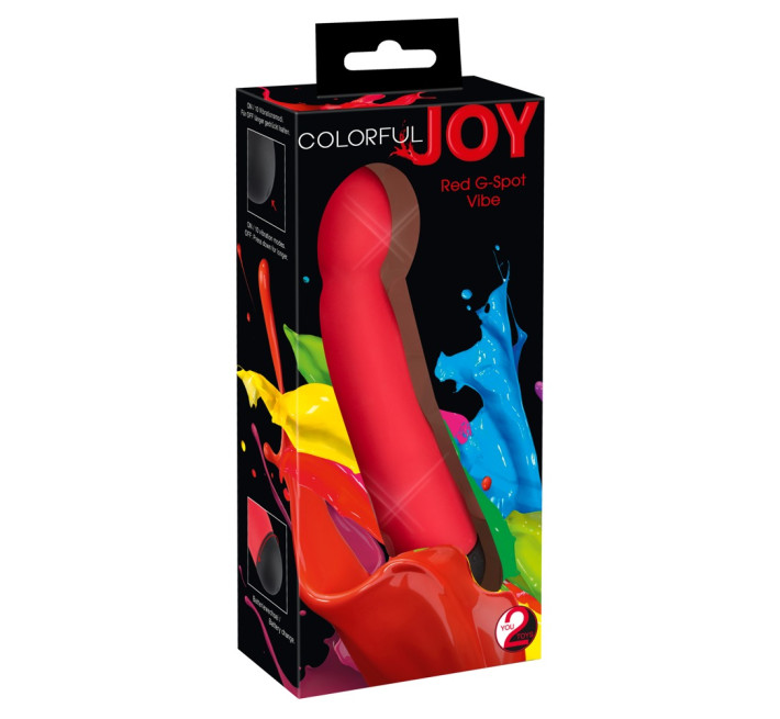 Стимулятор G-точки You2Toys Colorful Joy G-Spot Vibe Червоний