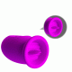 Кліторальний стимулятор з віброяйцем Pretty Love Daisy Licking Vibrator Purple