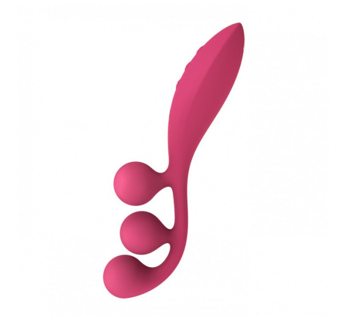 Універсальний вібратор Satisfyer Tri Ball 1, 3 мотори, гнеться
