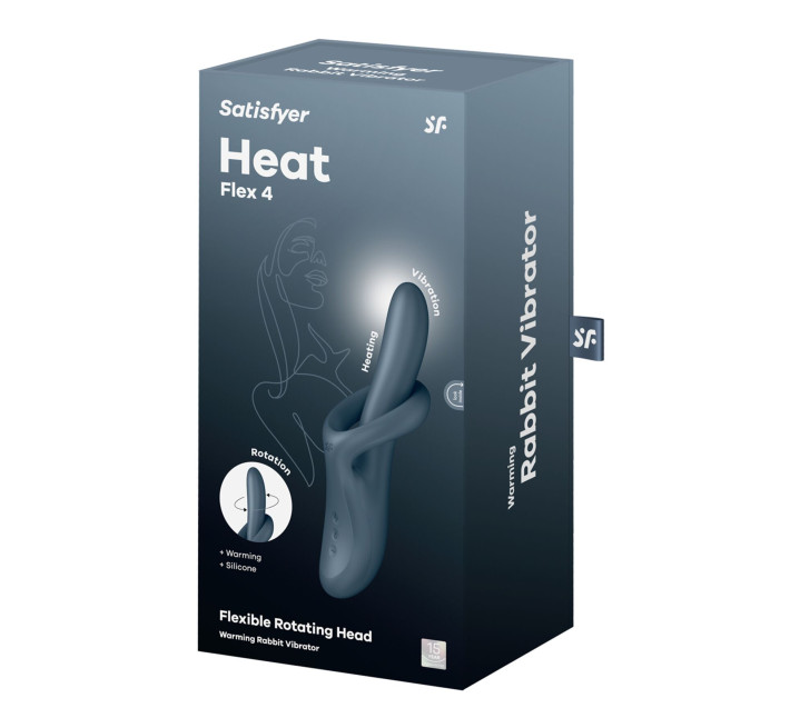 Вібратор Satisfyer Heat Flex 4 Grey