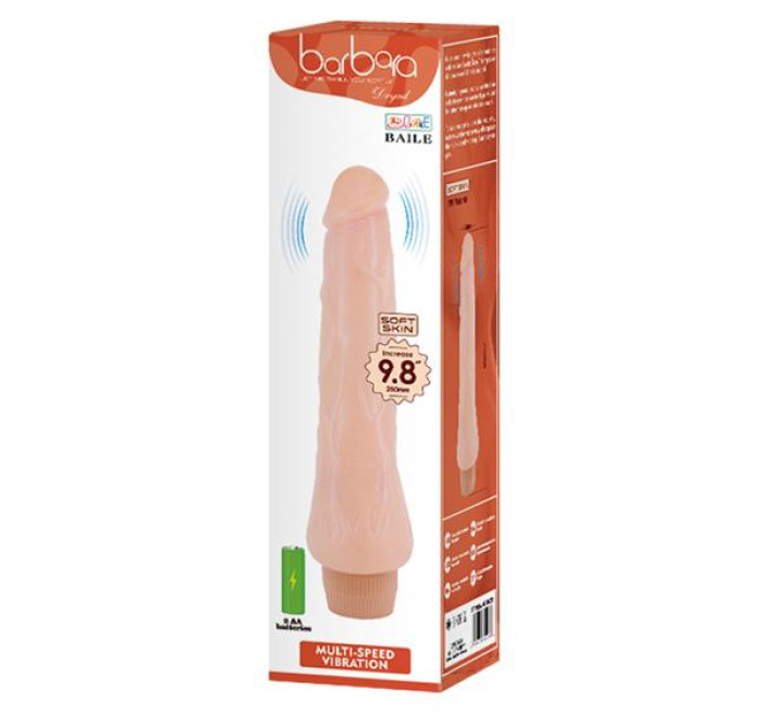 Вибратор LyBaile Barbara Dryad Flesh, 25 см