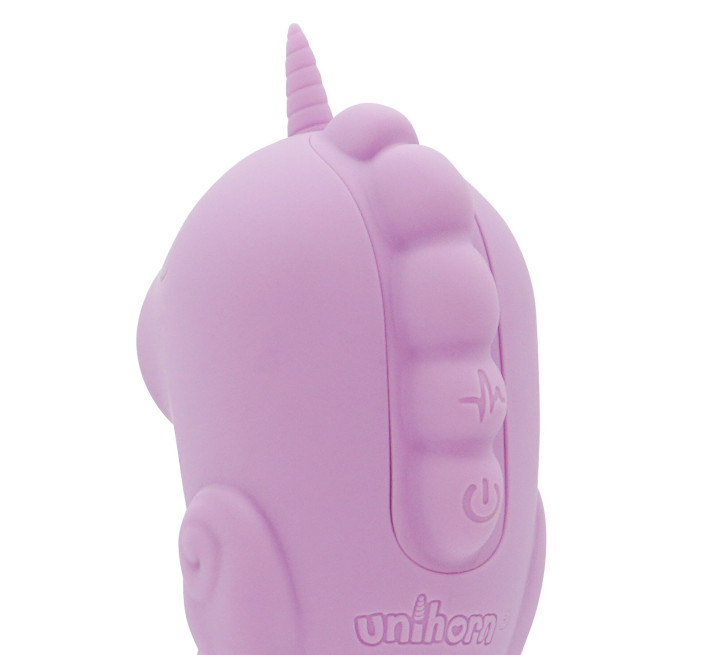 Вибратор-единорожка Unihorn - C Horse - Marina Lilac, вагинально-клиторальная стимуляция