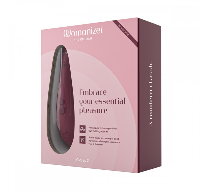 Вакуумный стимулятор клитора Womanizer Classic 2 Bordeaux