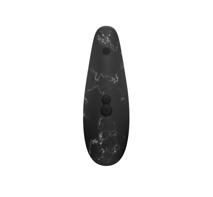 Вакуумний стимулятор клітора Womanizer Marilyn Monroe Black Marble