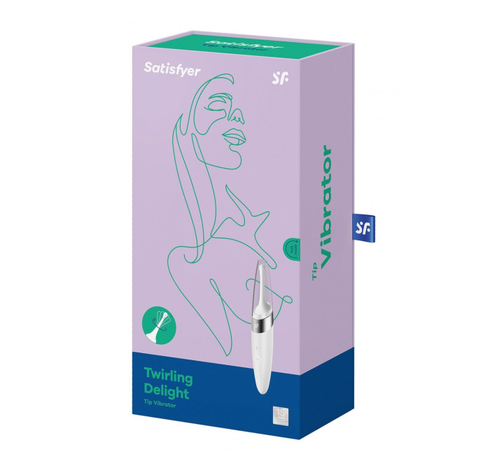 Вибратор для клитора Satisfyer Twirling Delight White