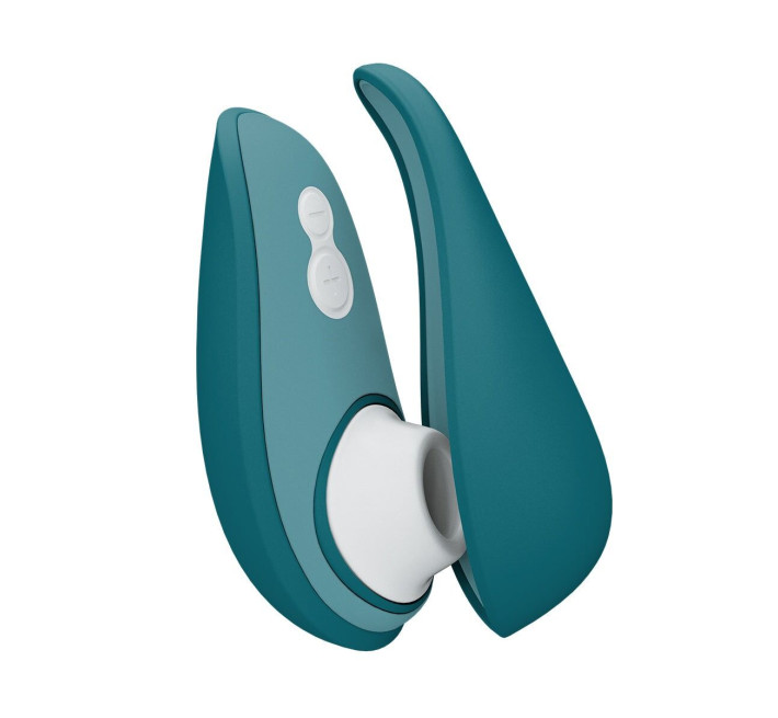 Вакуумний кліторальний стимулятор Womanizer Liberty 2 Dark Petrol, 8 режимів, магнітна кришечка