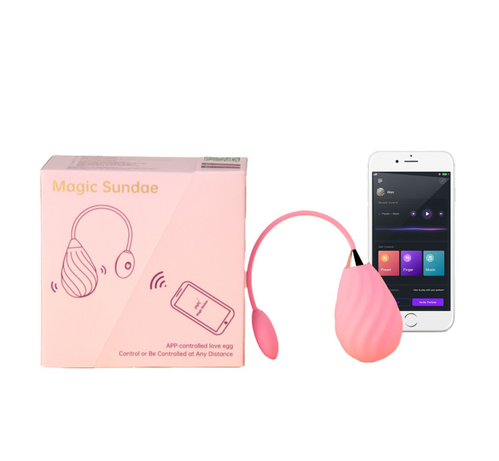 Смарт-виброейте Magic Motion Sundae Pink