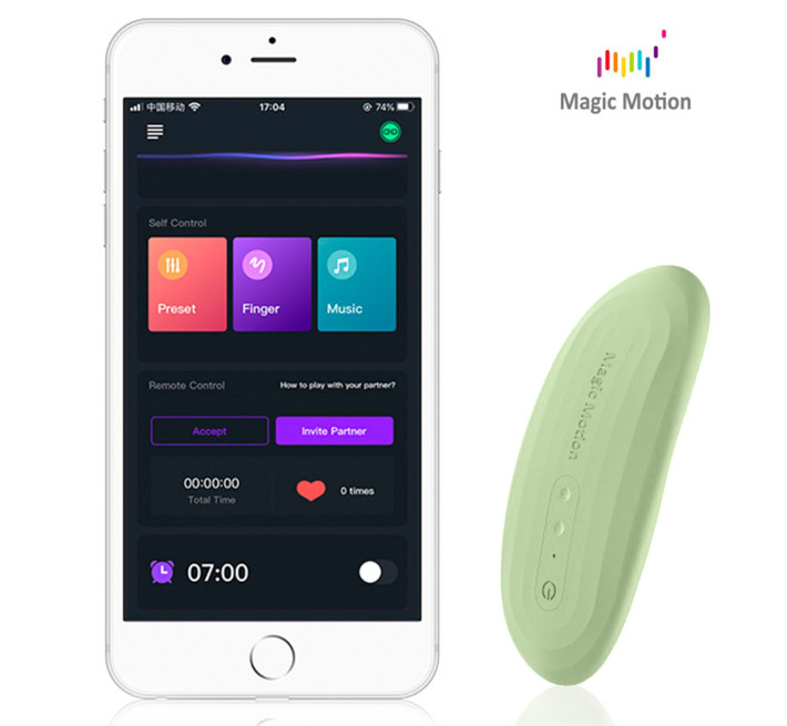 Смарт-вибратор в трусики Magic Motion Nyx Green