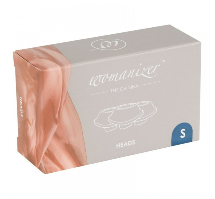 Змінні насадки Womanizer Premium, Classic, Liberty, Starlet - S, Сині, 3 шт