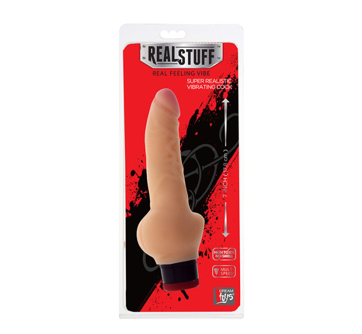 Вібратор Dreamtoys Realistx 7inch Vibrator Тілесний 20637