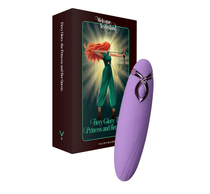 Минивибратор FairyGasm PleasureArrow violet