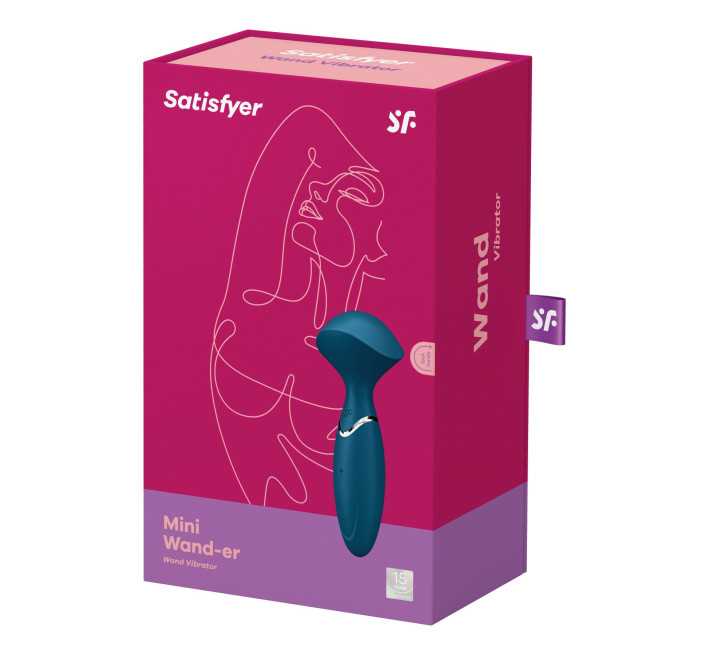 Вибромассажер Satisfyer Mini Wand-er Blue