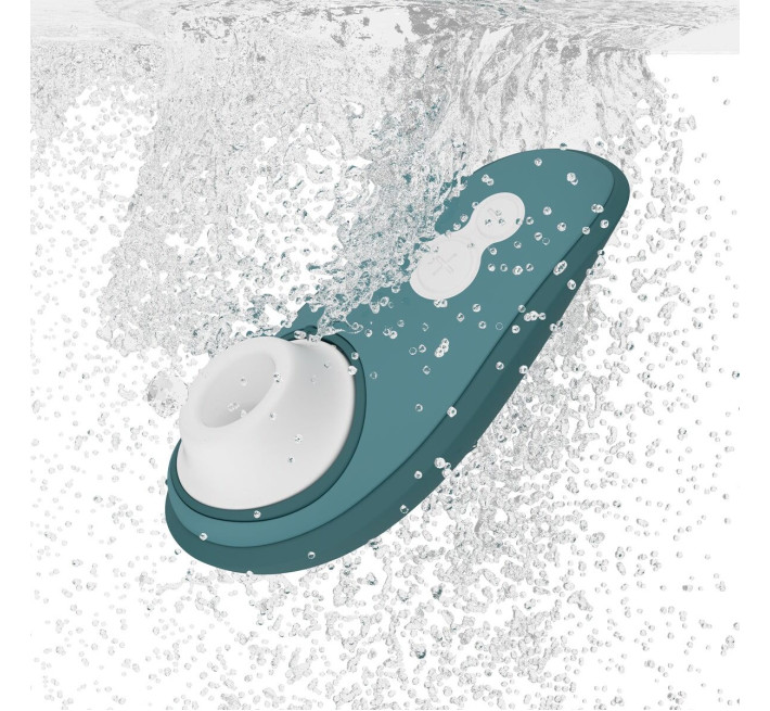 Вакуумний кліторальний стимулятор Womanizer Liberty 2 Dark Petrol, 8 режимів, магнітна кришечка