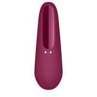 Вакуумный клиторальный стимулятор Satisfyer Curvy 1+ Красный