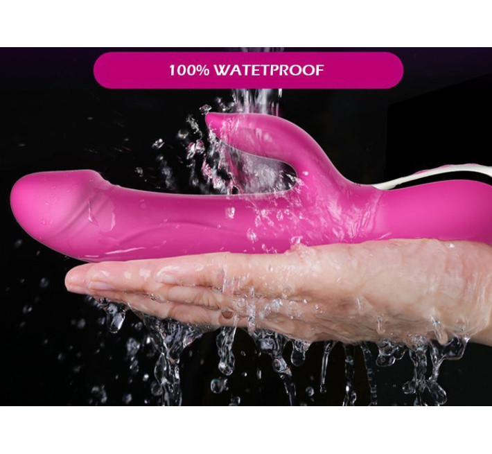 Вібратор-пульсатор Leten Automatical Thrusting Vibrator з підігрівом