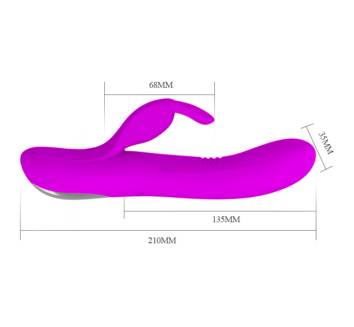 Hi-tech вібратор Pretty Love Dylan Тілесний